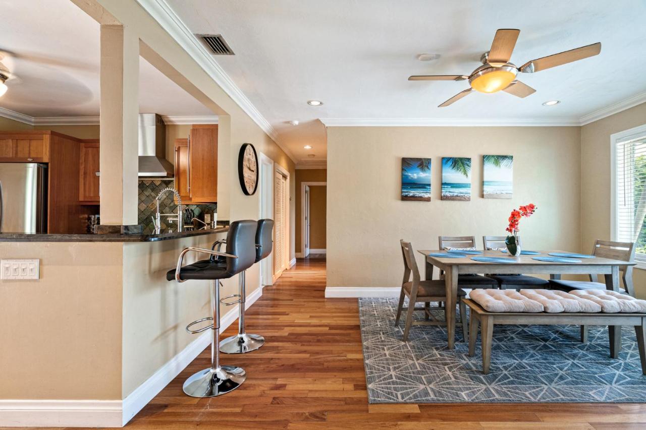 #1 Fort Lauderdale House - Heated Salt Water Pool - Private Oasis-Updated Gorgeous 3Br 3Ba - Las Olas Kültér fotó