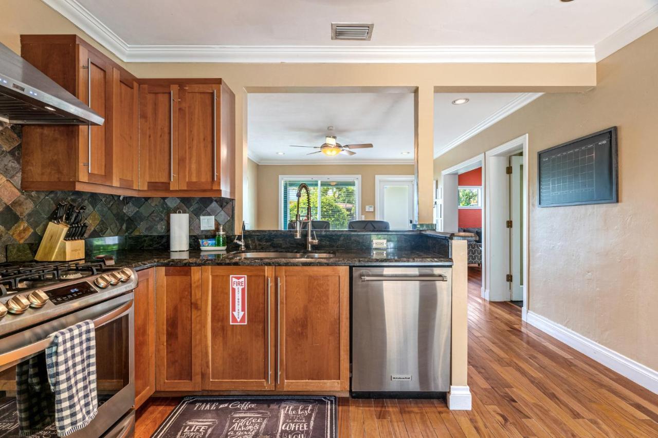 #1 Fort Lauderdale House - Heated Salt Water Pool - Private Oasis-Updated Gorgeous 3Br 3Ba - Las Olas Kültér fotó